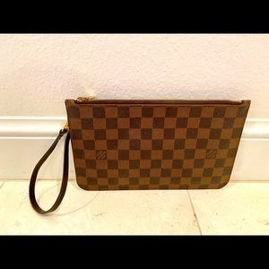 Louis Vuitton Neverfull Wristlet Ebene